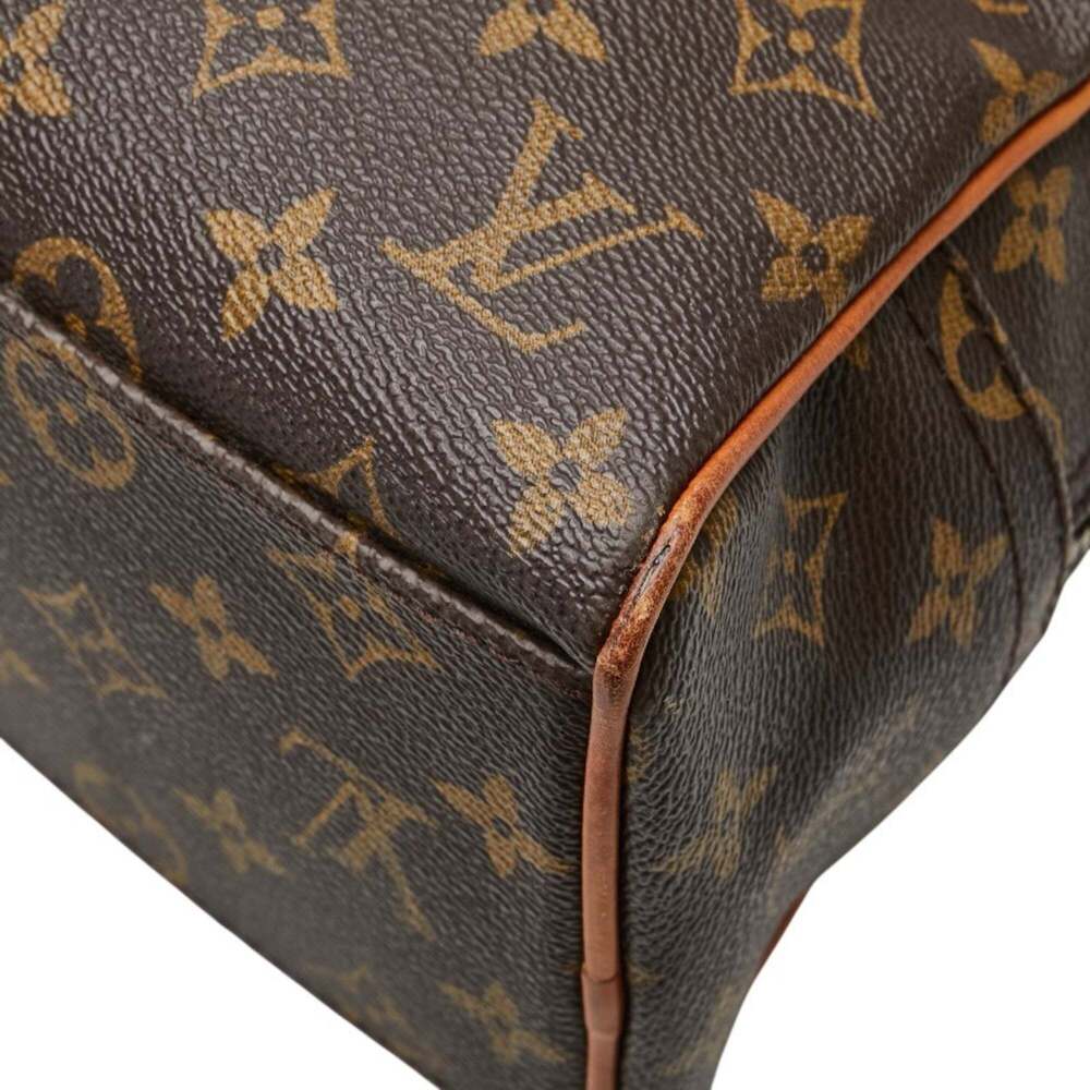 LOUIS VUITTON Authentic Brown Monogram Leather Boston Bag - Picture 7 of 16